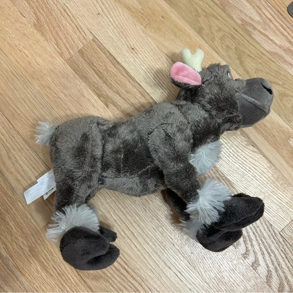 Disney Store Sven Plush Reindeer Plush Stuffed Animal Toy Gray Kids
